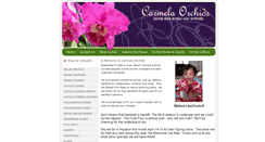 Desktop Screenshot of carmelaorchids.net
